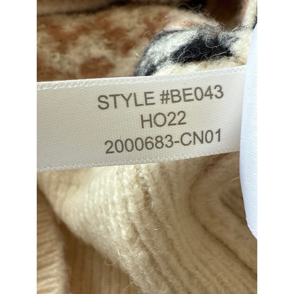 J.Crew Fair Isle Cardigan Merino Wool Blend Womens Size M - Picture 12 of 13